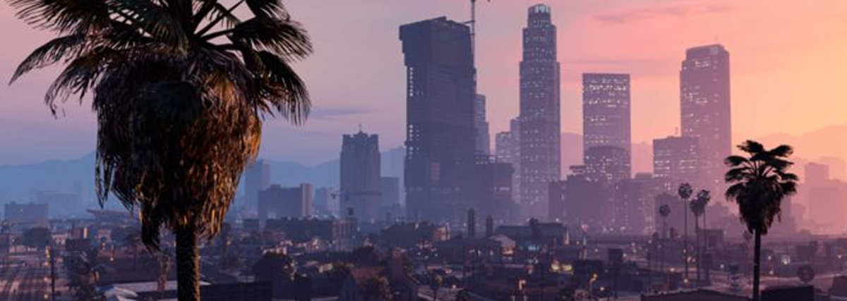 Leonida skyline at sunset